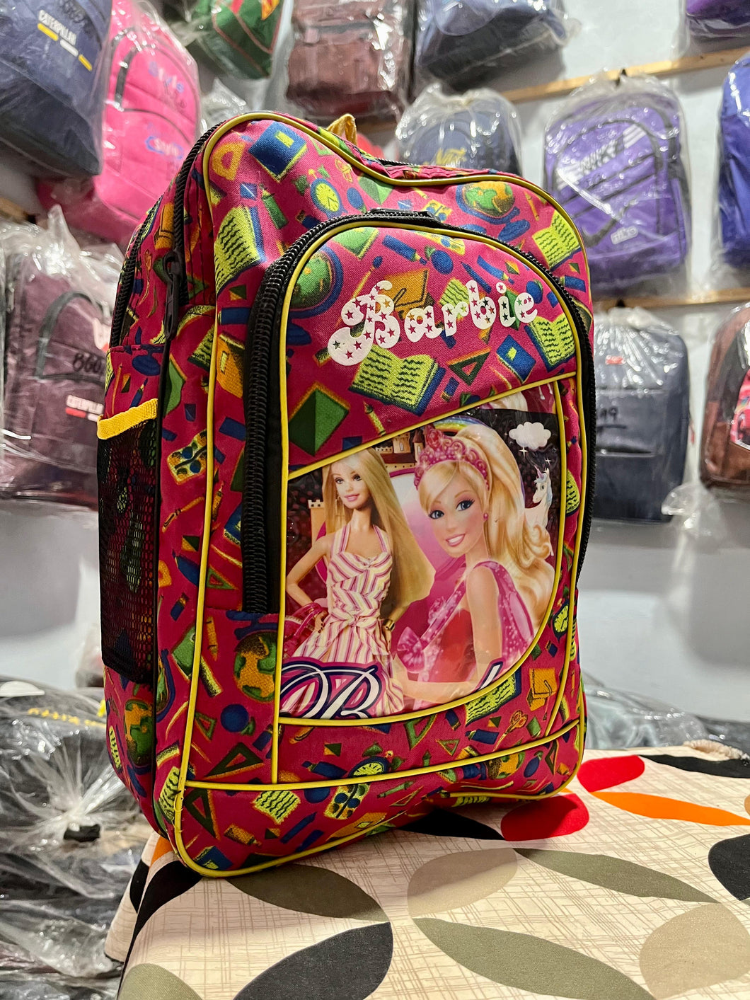 Barbie Multi Shaded bag pack special for Girls