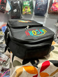 Unicorn Embroidery Black High-quality Bagpack
