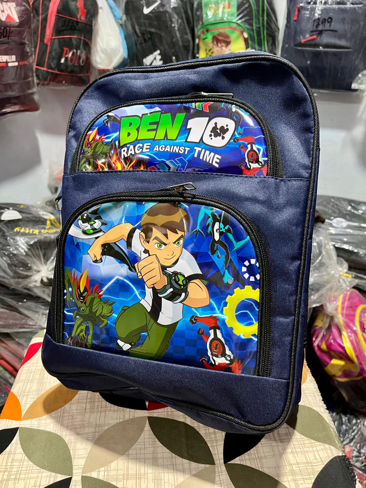 Ben 10 Premium Quality School Bagpack With Extra Pouch