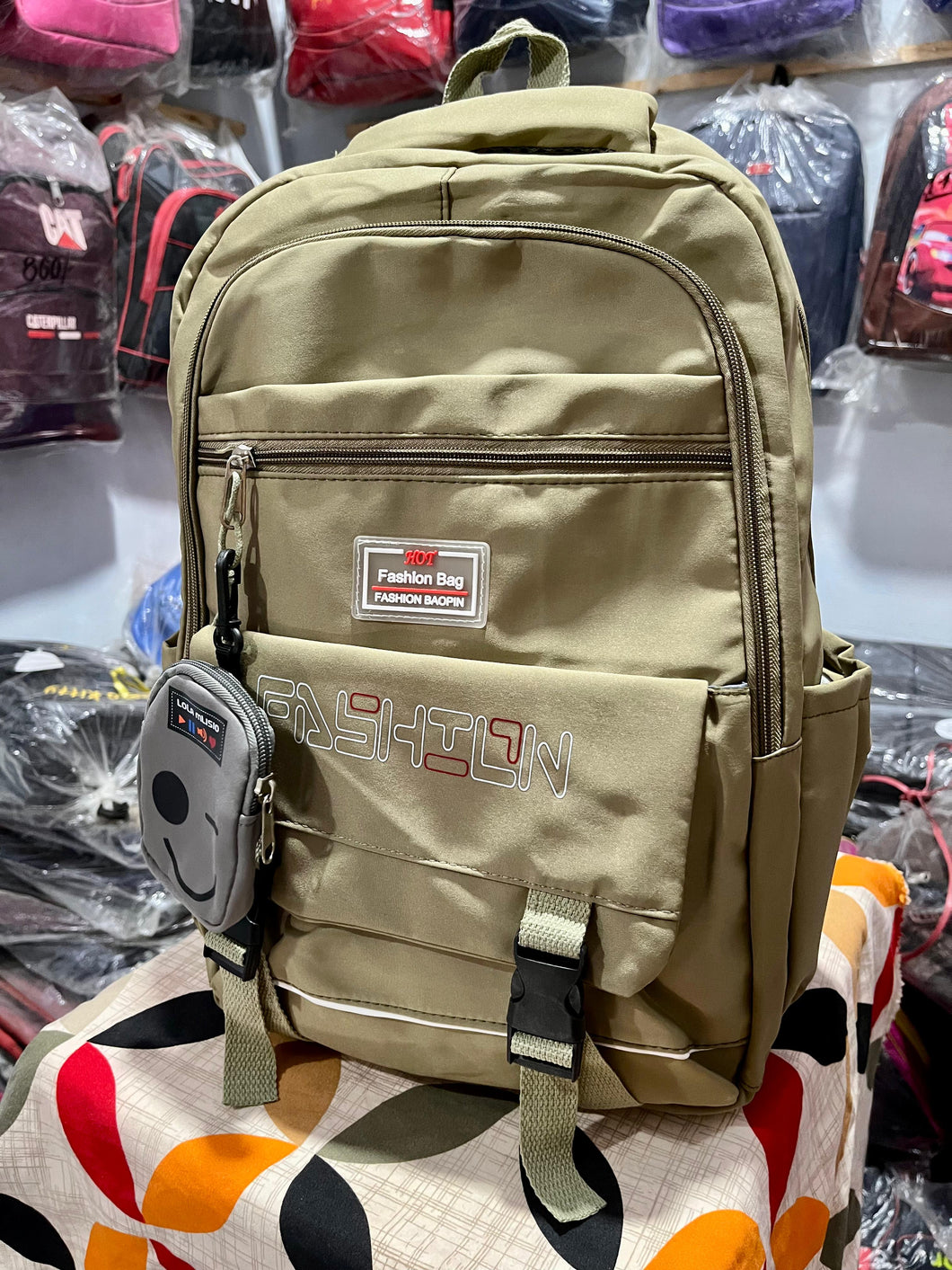 Fashion Premium Quality Bagpack with extra small pouch