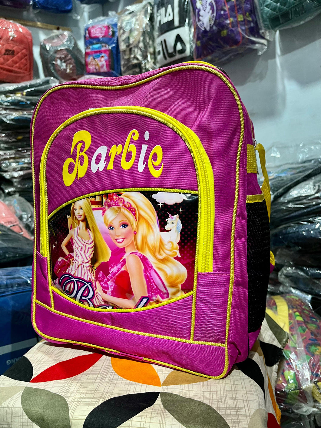 Barbie Pink color Bagpack special for Girls