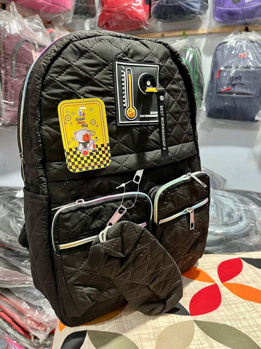 Best Workmanship College Bagpack With Extra Pouch