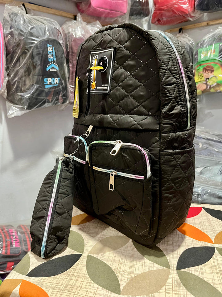 Best Workmanship College Bagpack With Extra Pouch